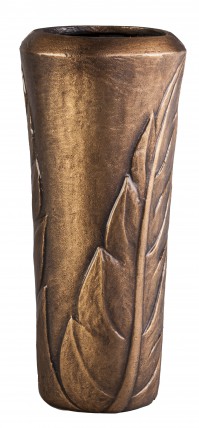 image du produit Vase laurier Bronze ronde bosse