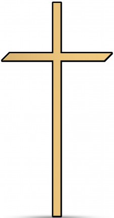 image du produit Croix Tolstoï Bronze