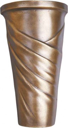 image du produit Vase drapé Bronze