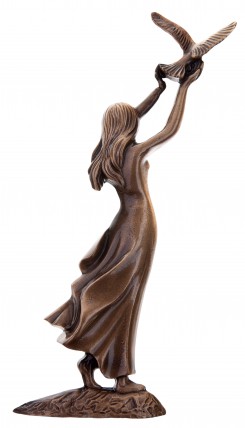 image du produit Femme à la colombe Bronze