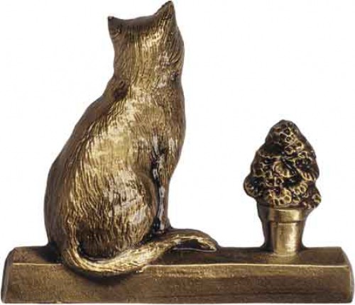 image du produit Chat sur la fenetre Bronze