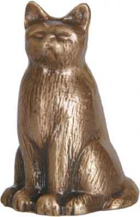 image du produit Chat assis Bronze