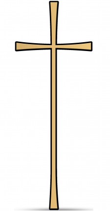 image du produit Croix Dumas Relief Bronze