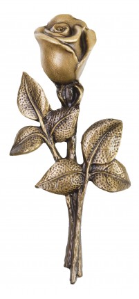 image du produit Branchette avec bouton de rose Bronze