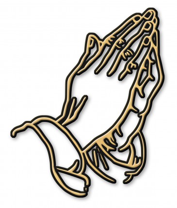 image du produit Mains jointes Bronze