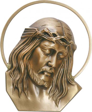 image du produit Ecce homo avec auréole Bronze