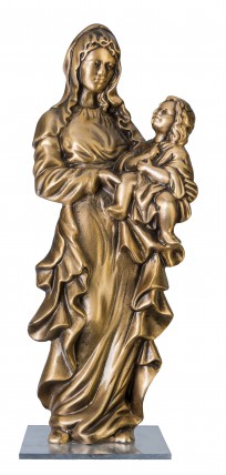 image du produit Vierge à l'enfant Bronze ronde-bosse