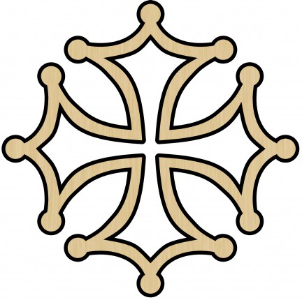 image du produit Croix occitane Bronze