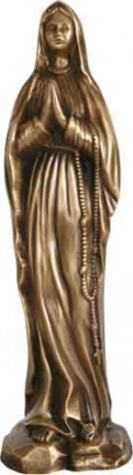 image du produit Vierge de Lourdes Bronze